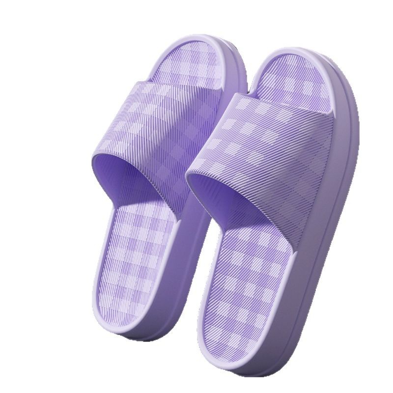 Women Fashion Trend 2026 - Thick Platform Bathroom Home Slippers Women