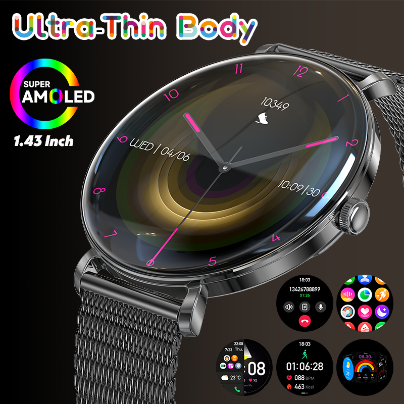 Women'S Day Fashion Show - LIGE New Ultra Thin Smart Watch