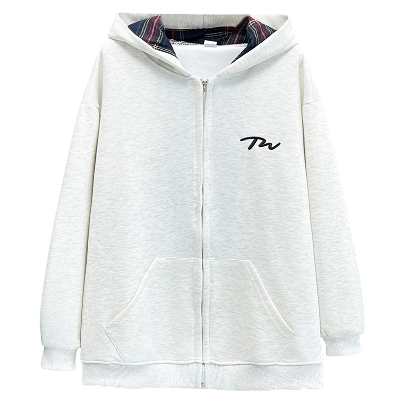Women'S Fashion Zip Up Hoodies - XXXXL Fashion Plus Size Women's Hoodies