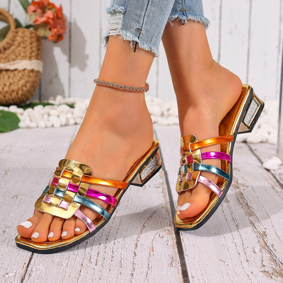 Women Fashion Trend 2026 - 2026 New Large Size Colorful Woven