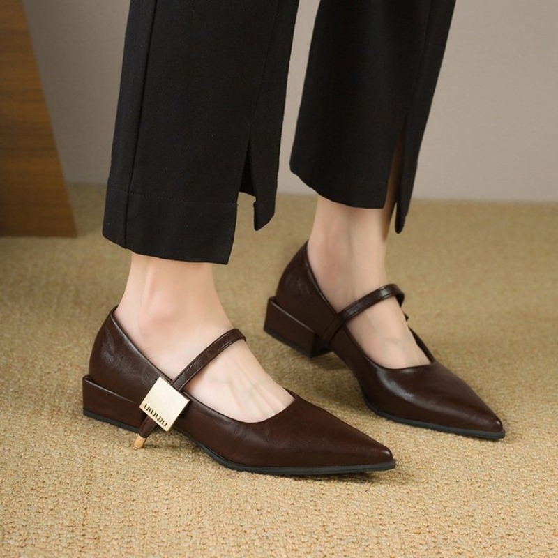 2025 Retro Style Thick Heel Wo - Women'S Fashion For 2025 recensie en prijs