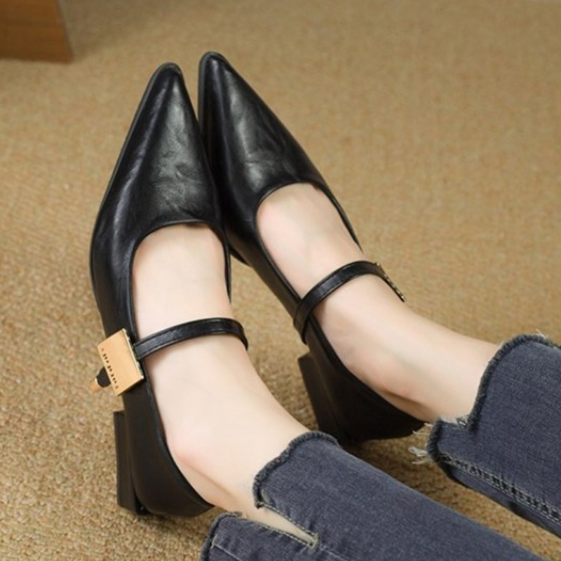 2025 Retro Style Thick Heel Wo - Women'S Fashion For 2025 recensie en prijs