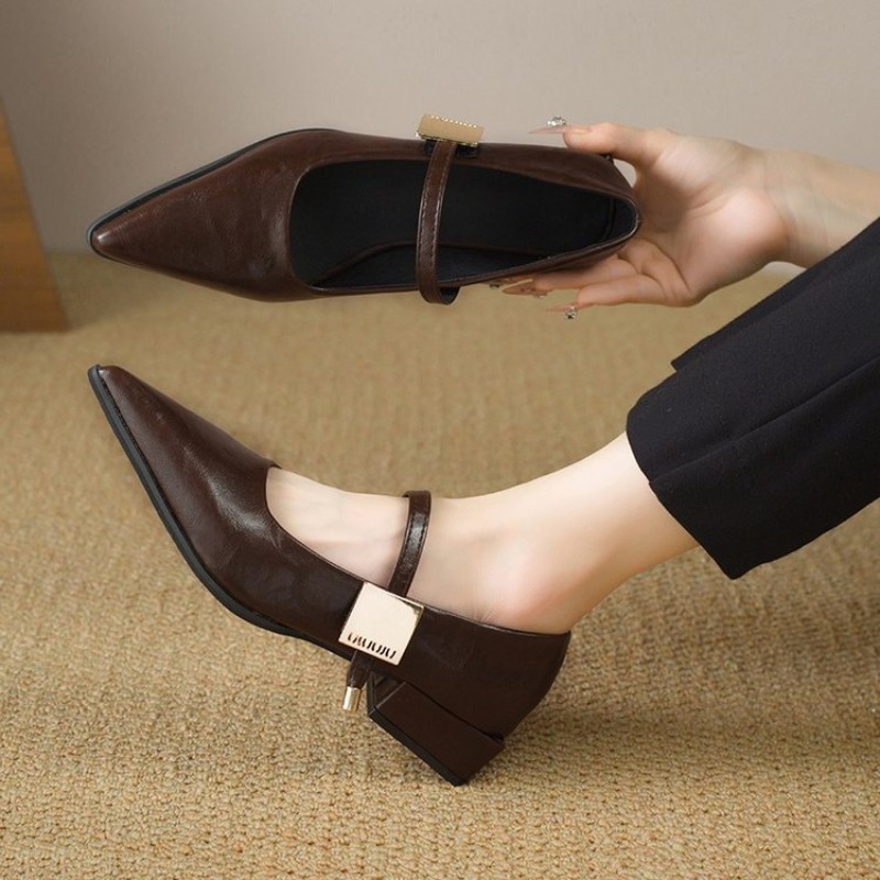 2025 Retro Style Thick Heel Wo - Women'S Fashion For 2025 recensie en prijs