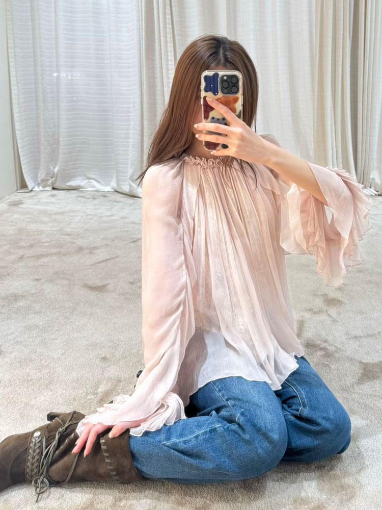 Lace ruffled loose top, stylis - Women'S Fashion For 2026 recensie en prijs