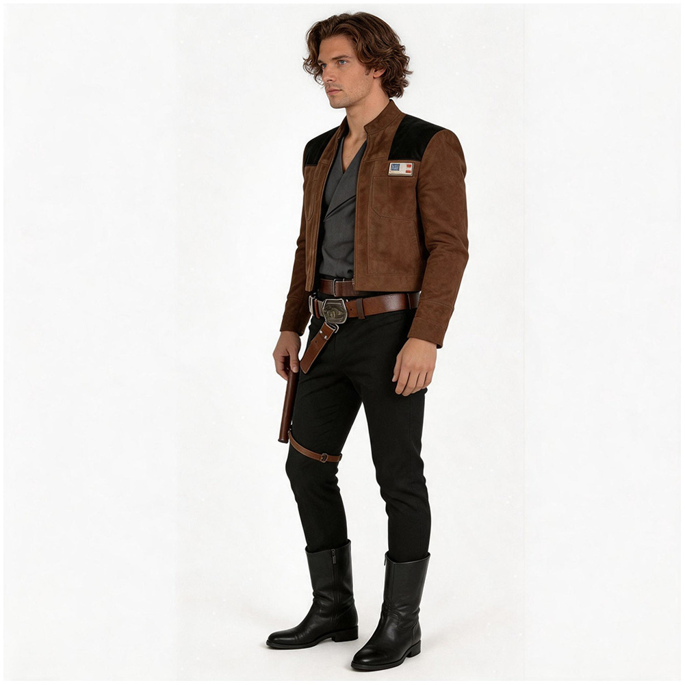 Han Solo Cosplay Costume Adult - Belted Shirt Dress recensie en prijs