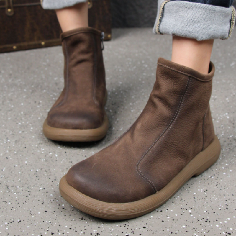 ZXRYXGS Top Laye Cowhide Round - Women'S Fashion Riding Boots recensie en prijs