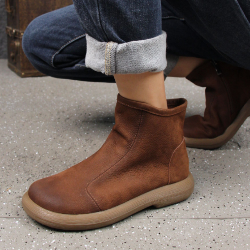 ZXRYXGS Top Laye Cowhide Round - Women'S Fashion Riding Boots recensie en prijs