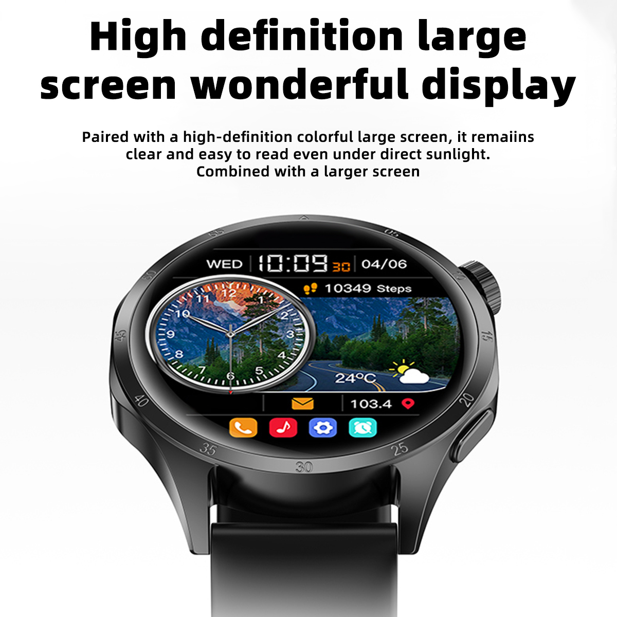 New Smartwatch Android IOS 1.5 - Women Fashion Week 2026 recensie en prijs