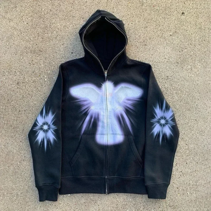 Women Men Y2K Fashion Hoodie L - Women'S Fashion Zip Up Hoodies recensie en prijs