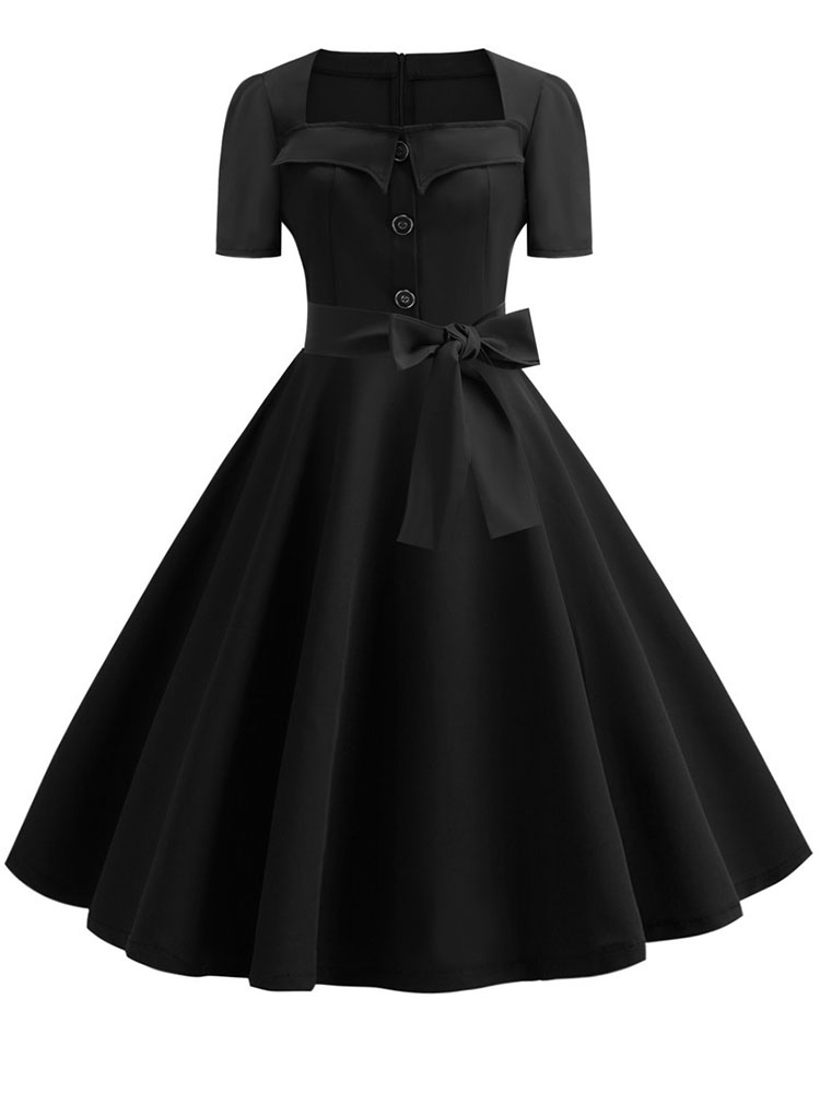 Women Summer Dress Elegant Ret - Women'S Fashion Of The 50S recensie en prijs