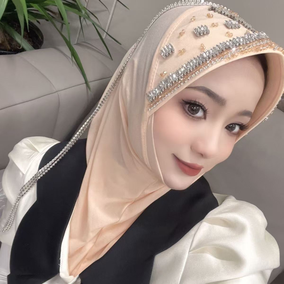 Luxury Hat Hijab Pink Scarf wi - Women'S Fashion Brands recensie en prijs