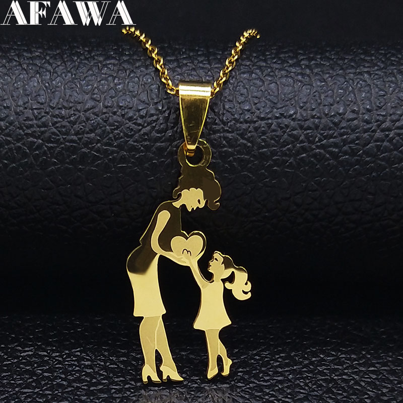 Mum Girl Stainless Steel Neckl - Women'S Day Fashion Show recensie en prijs