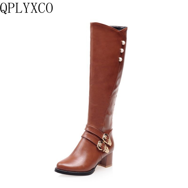 QPLYXCO 2018 fashion Super Sma - Women'S Fashion Riding Boots recensie en prijs