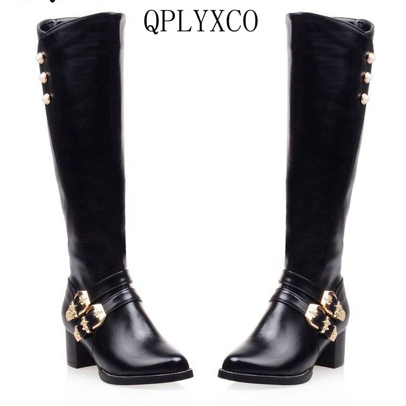QPLYXCO 2018 fashion Super Sma - Women'S Fashion Riding Boots recensie en prijs