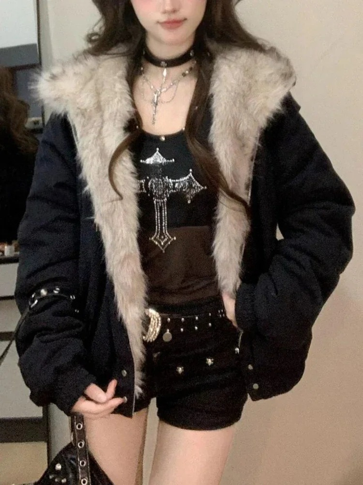 Y2k Gothic Vintage Black Zip U - Women'S Fashion Zip Up Hoodies recensie en prijs