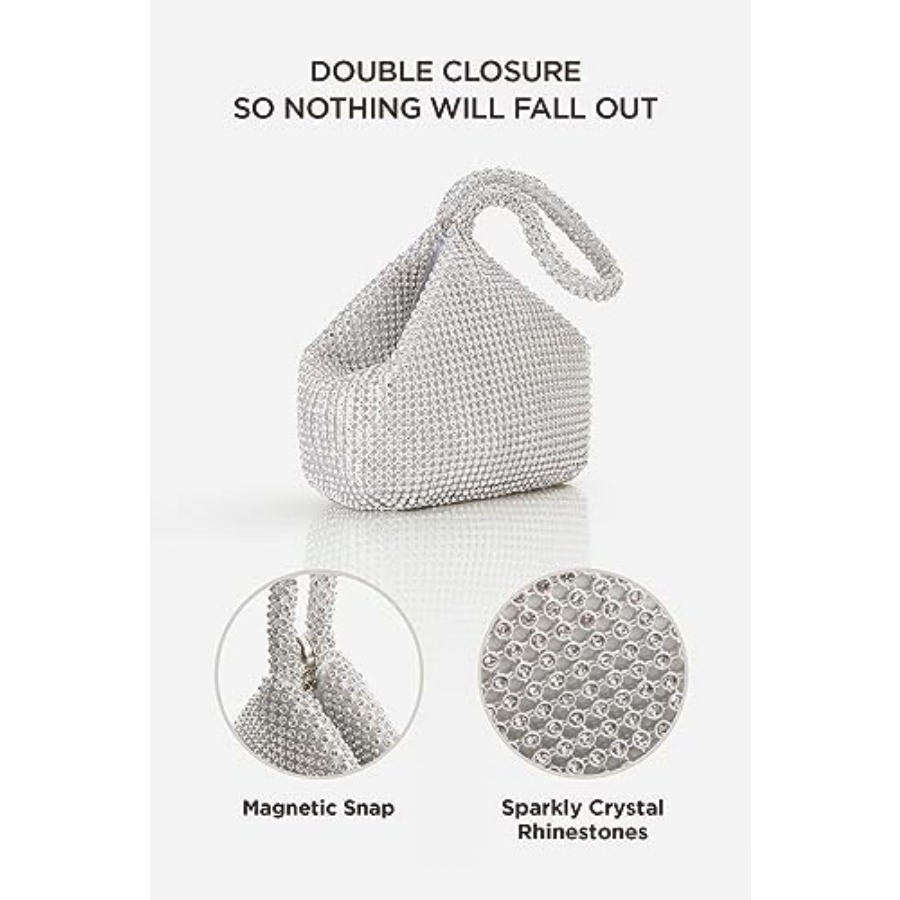 Women's Rhinestone Clutch Even - Women'S Fashion In The 1920S recensie en prijs