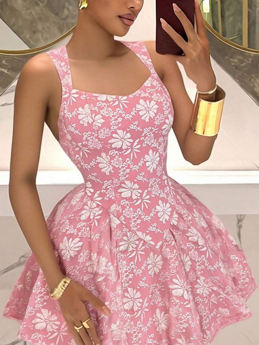 Elegant White Floral Lace A-Li - Floral Summer Dress recensie en prijs