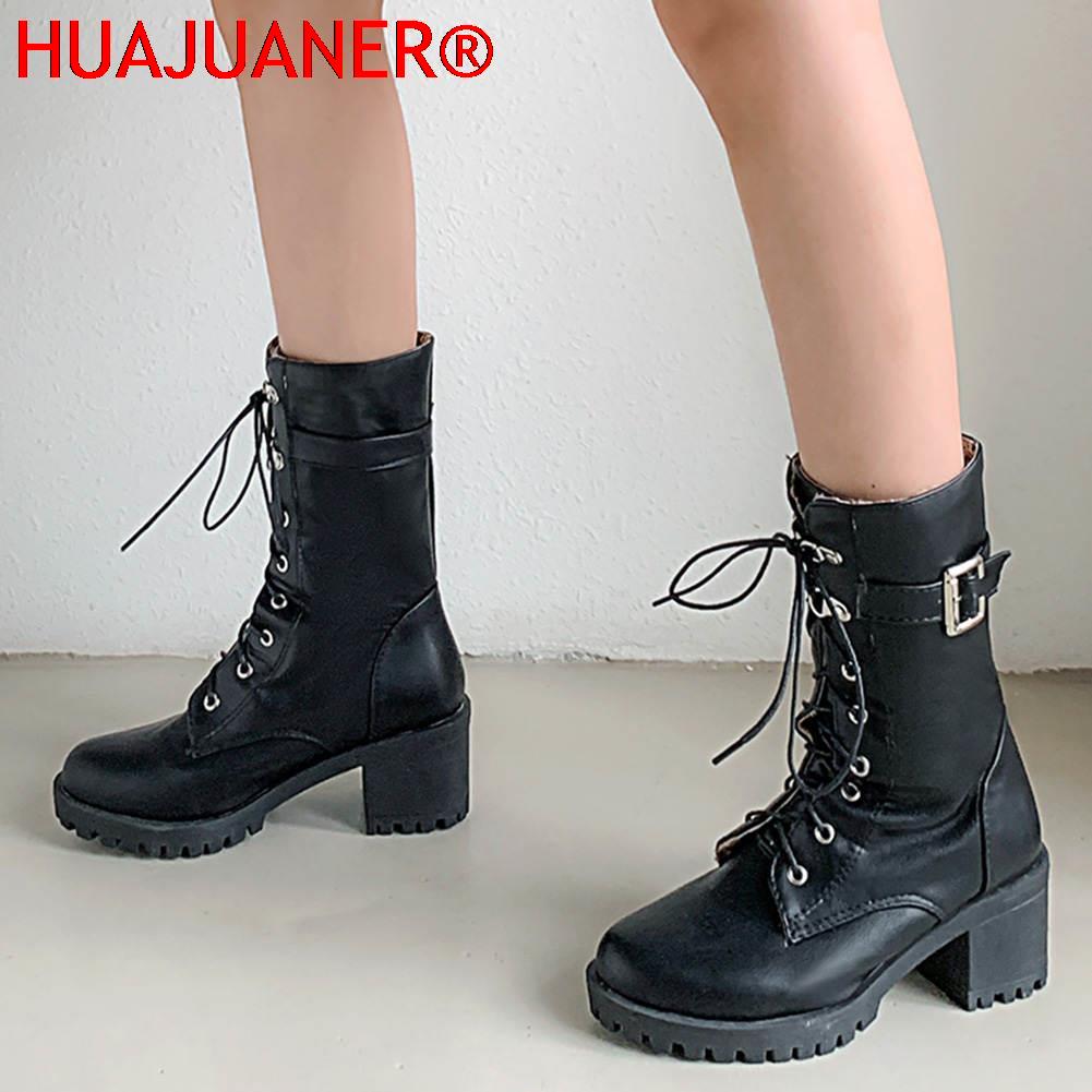 HUAJUANER 2026 Big Size 45 Aut - Women'S Fashion Riding Boots recensie en prijs