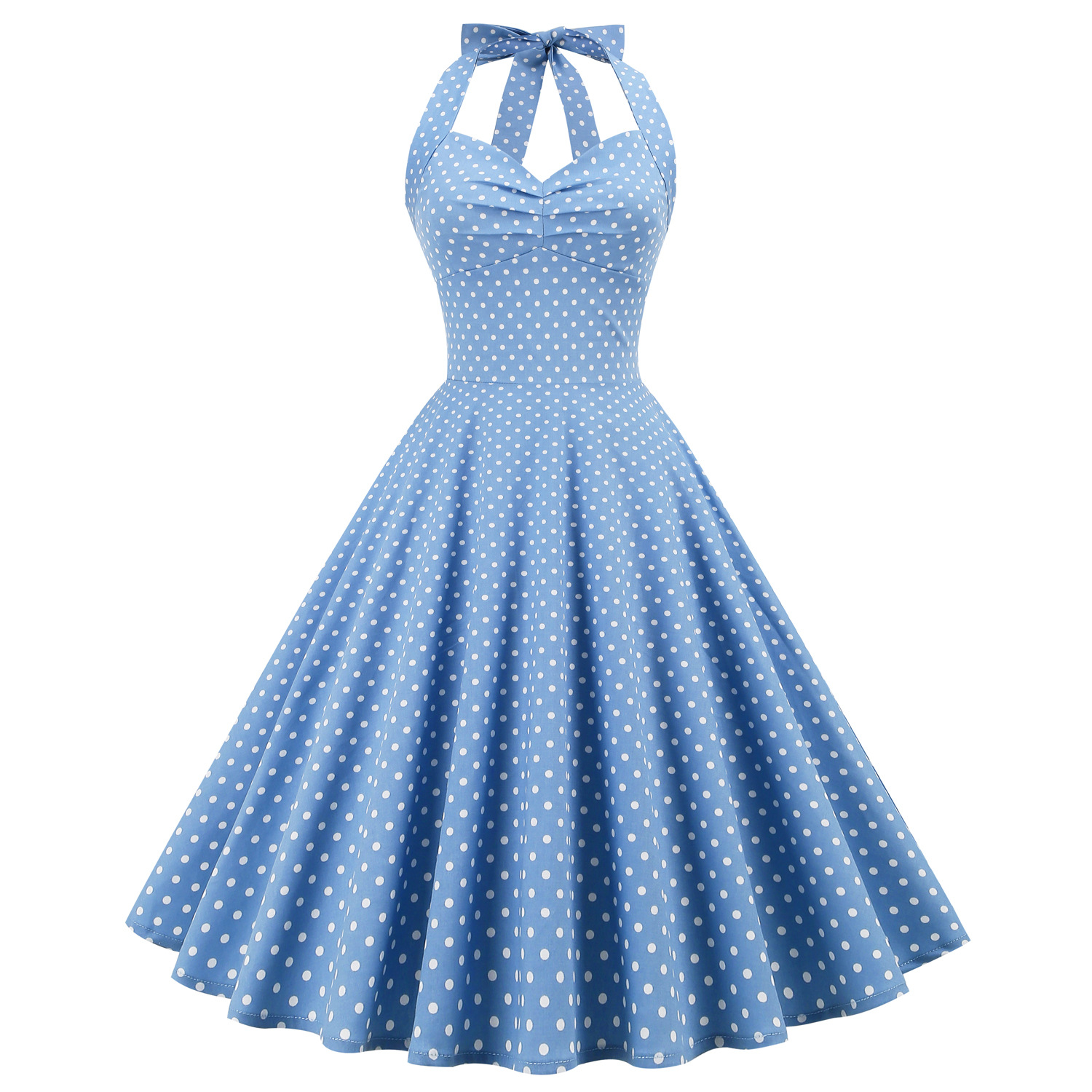 Polka Dot Hepburn Style 50s 60 - Women'S Fashion Of The 50S recensie en prijs