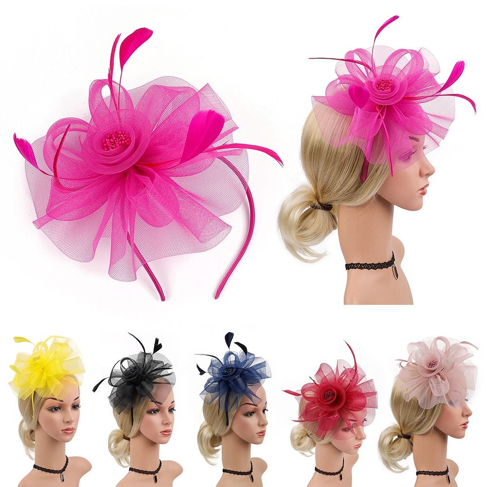 Feathers Ribbon Fascinator Hat - Women'S Fashion Kentucky Derby recensie en prijs