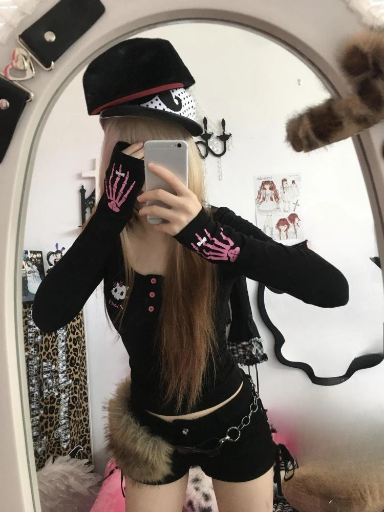 Y2K Vintage Cartoon Print T-Sh - Women'S Fashion For 2025 recensie en prijs