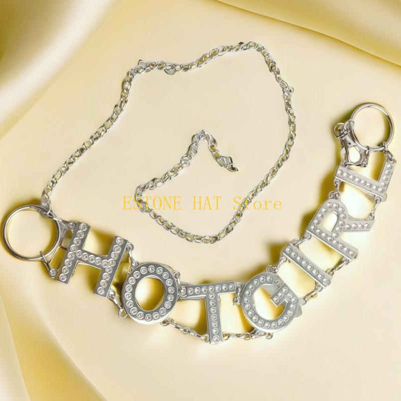 49MF Metal Letter Rhinestones  - Women'S Y3K Fashion recensie en prijs