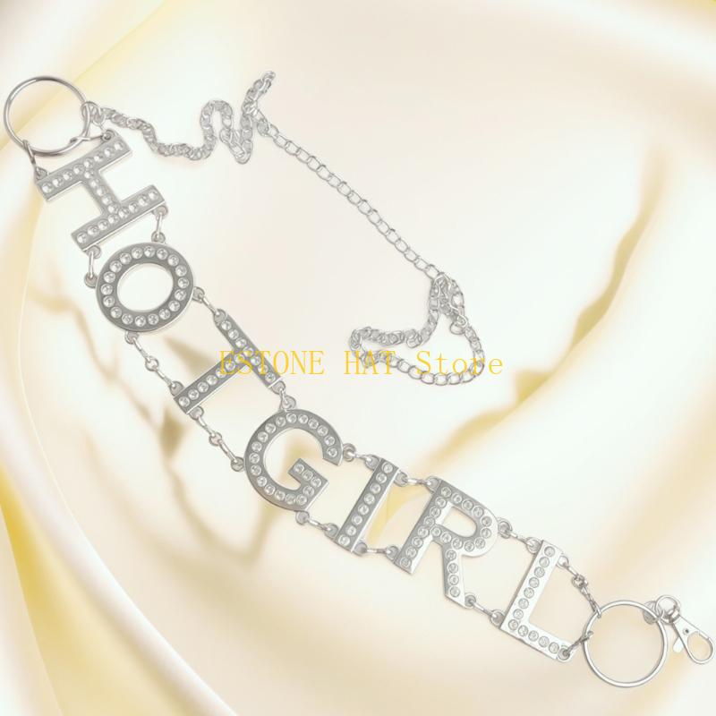 49MF Metal Letter Rhinestones  - Women'S Y3K Fashion recensie en prijs