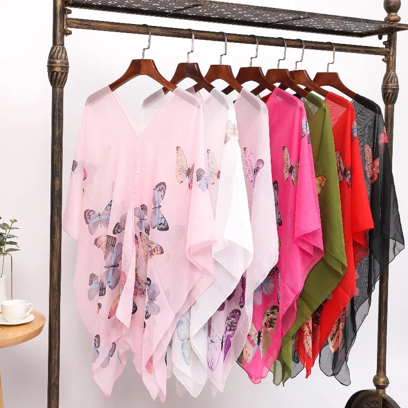 Women Sun Protection Shawl for - Wrap Blouse Chiffon recensie en prijs