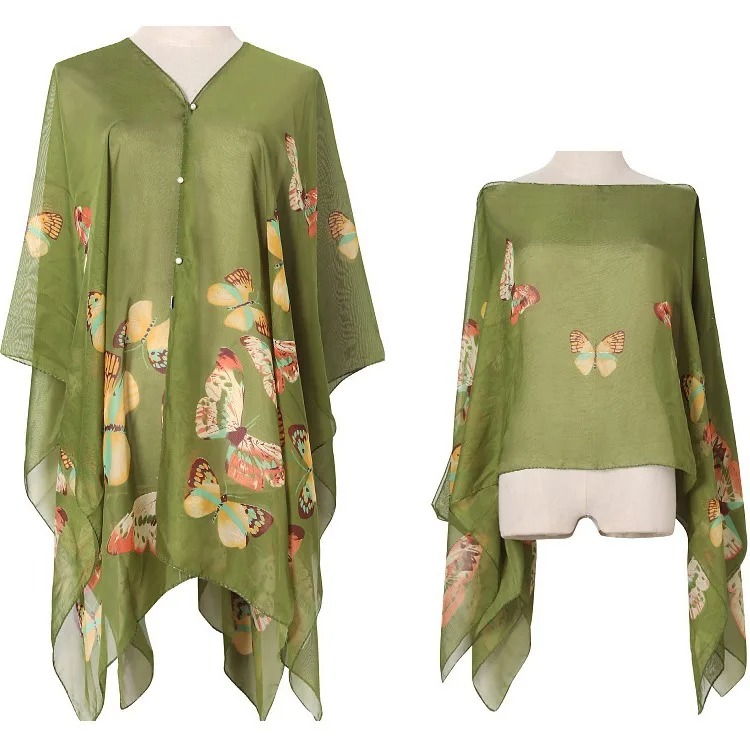 Women Sun Protection Shawl for - Wrap Blouse Chiffon recensie en prijs