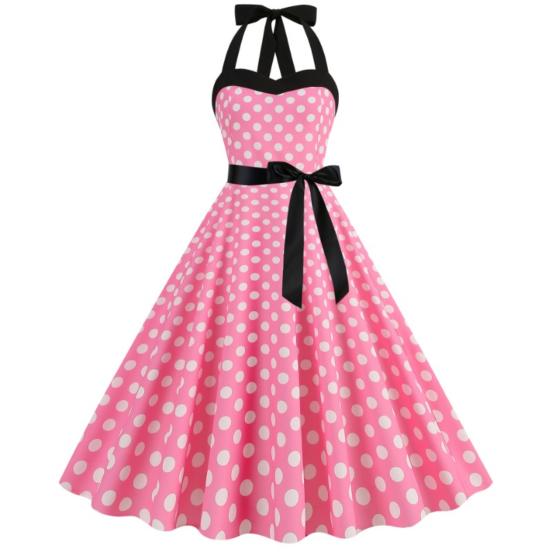 Elegant Women Polka Dot Dress  - Women'S Fashion Of The 50S recensie en prijs