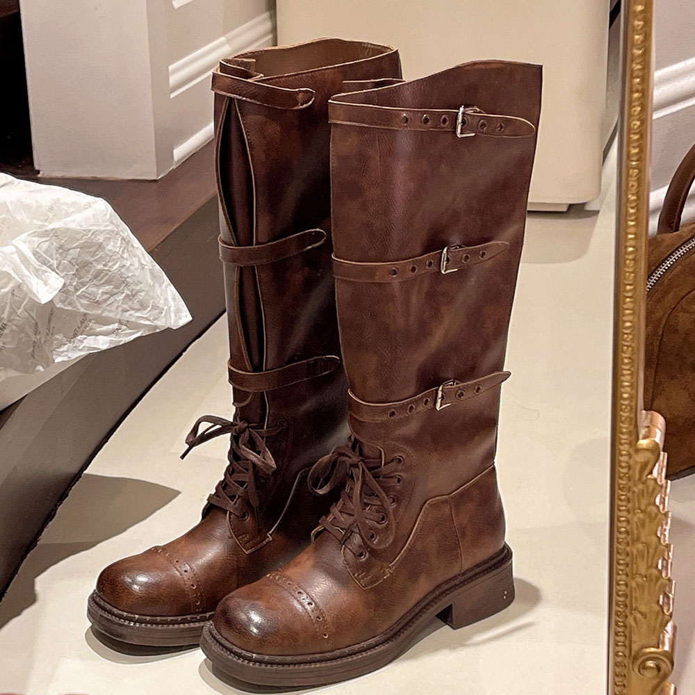 Women's Knee High Boots Vintag - Women'S Fashion Riding Boots recensie en prijs