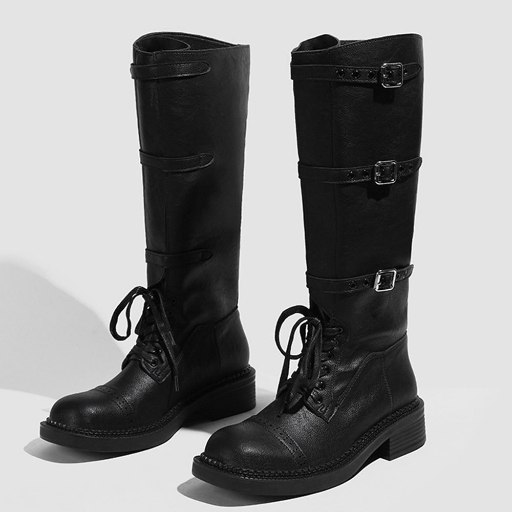 Women's Knee High Boots Vintag - Women'S Fashion Riding Boots recensie en prijs