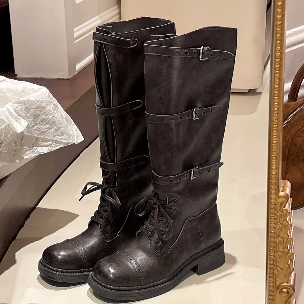 Women's Knee High Boots Vintag - Women'S Fashion Riding Boots recensie en prijs