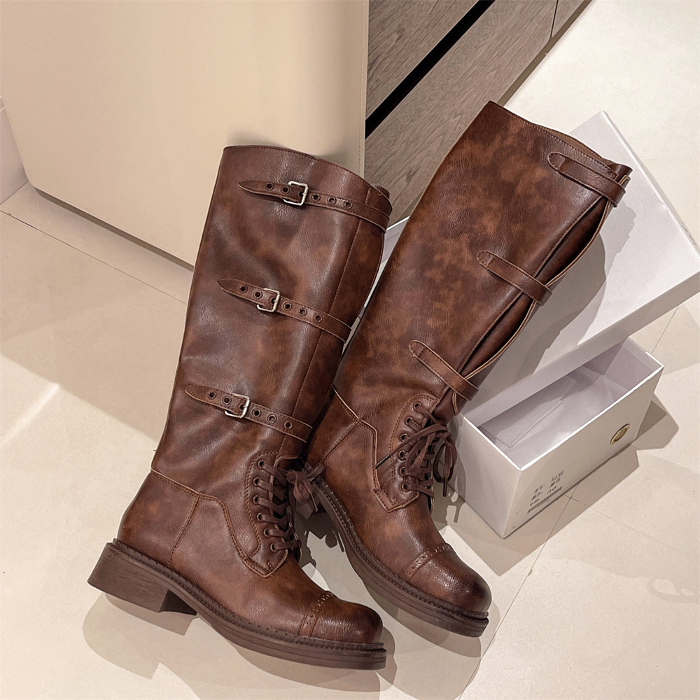 Women's Knee High Boots Vintag - Women'S Fashion Riding Boots recensie en prijs