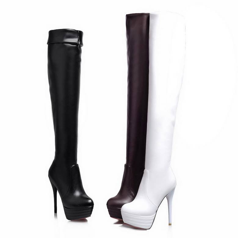 SIMLOVEYO Knee boots Platform  - Women'S Fashion Riding Boots recensie en prijs