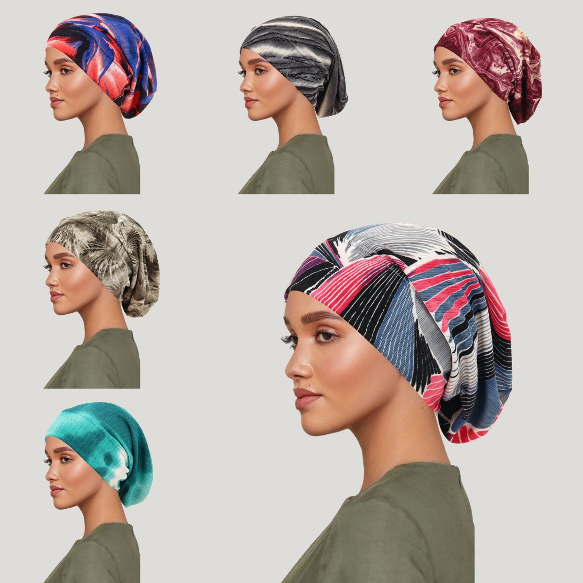 2026 New Tie-dye Hair Cover Ca - Women'S Fashion For 2026 recensie en prijs