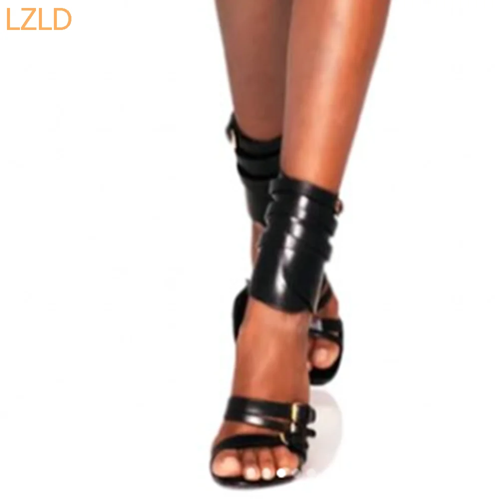 Black Sexy Catwalk Women Sanda - Women Fashion Trend 2025 recensie en prijs