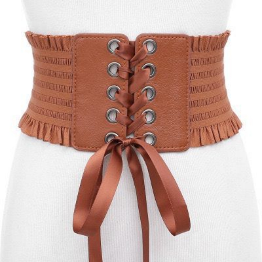 New Ladies's Retro corset Belt - Belted Shirt Dress recensie en prijs