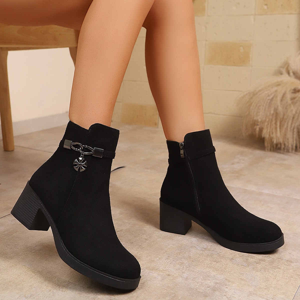Fashionable New Round Toe Comf - Women'S Fashion Riding Boots recensie en prijs