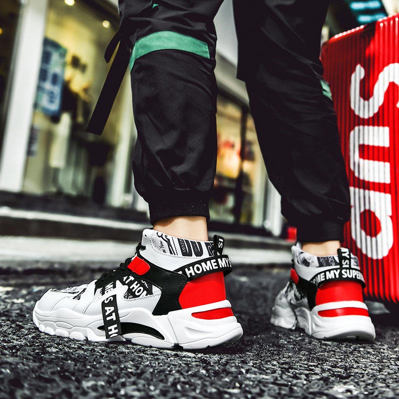 Large Size High Top Chunky Man - Women Fashion Online Shopping recensie en prijs