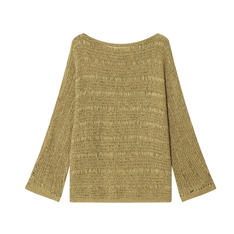 Vintage Boat Neck Knit Sweater - Women Top Fashion recensie en prijs