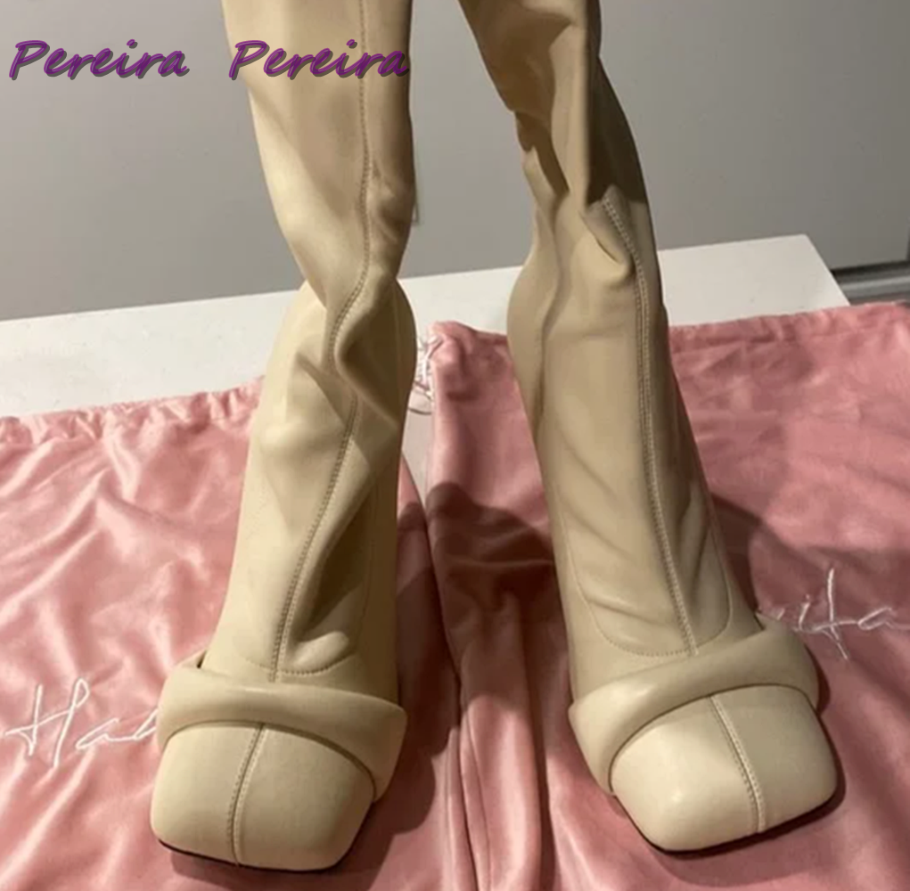 Solid Strange Style Knee-High  - Women Fashion Trend 2025 recensie en prijs