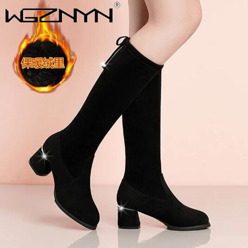 Women Autumn Winter Black Knee - Women Fashion Trend 2025 recensie en prijs