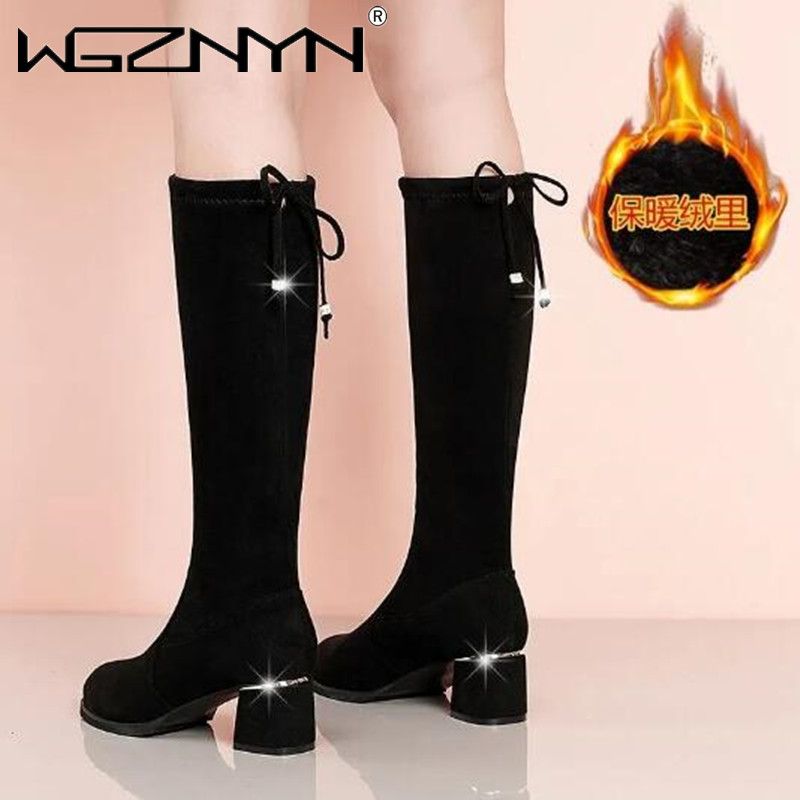Women Autumn Winter Black Knee - Women Fashion Trend 2025 recensie en prijs