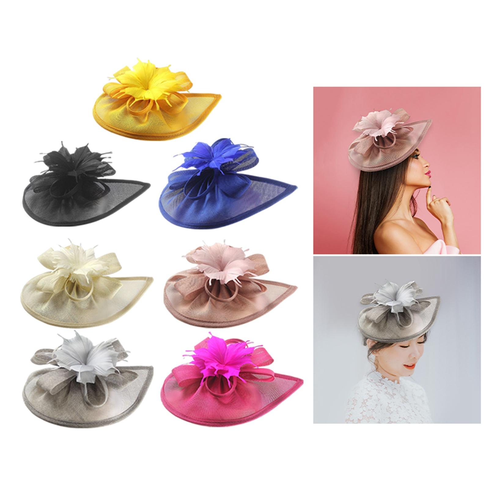 Flower Feather Fascinator Hat  - Women'S Fashion Kentucky Derby recensie en prijs