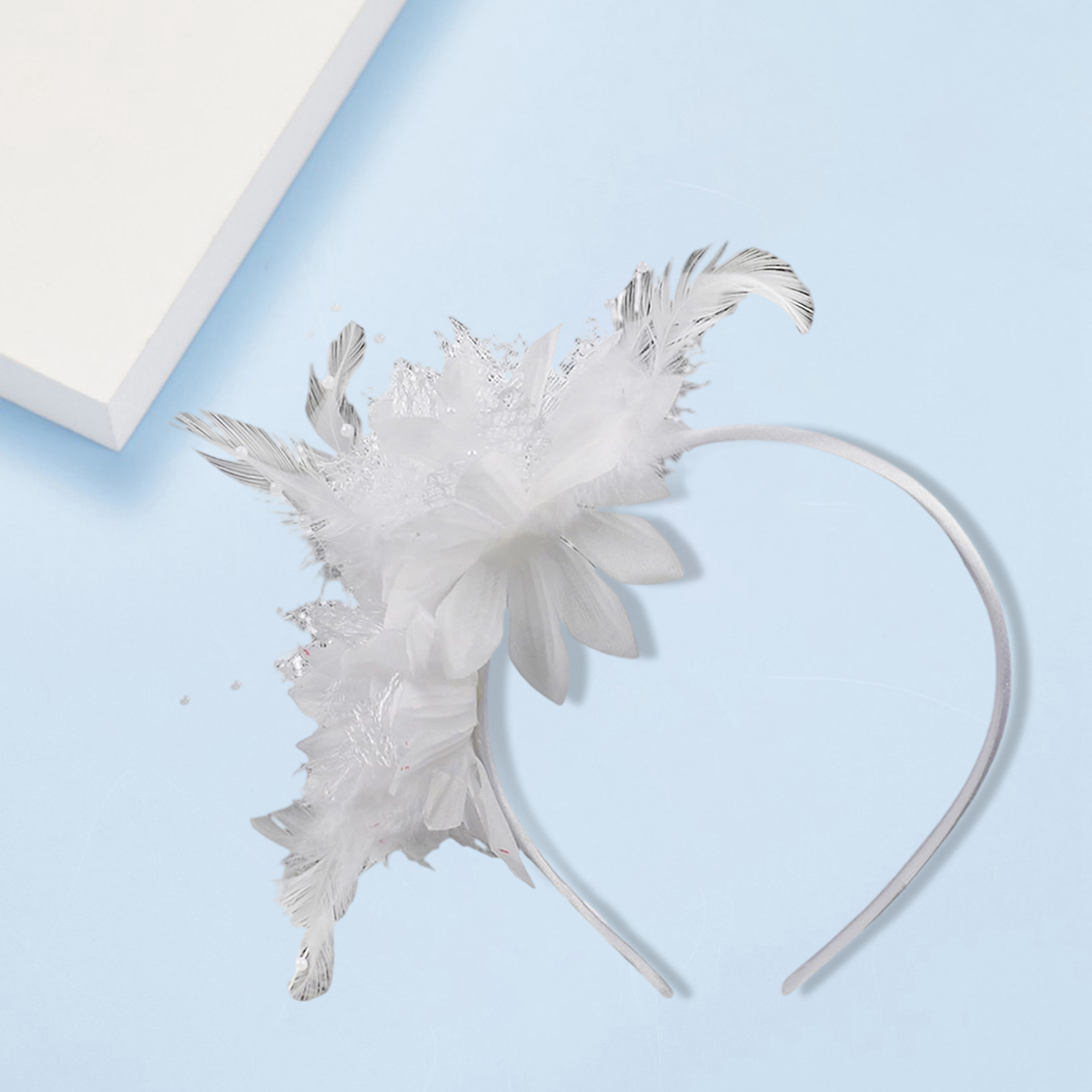 Elegant Feathered Headpiece wi - Women'S Fashion Kentucky Derby recensie en prijs