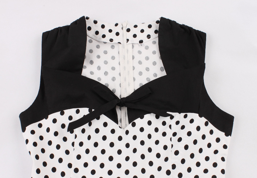 Women's Polka Dot Sleeveless D - Women'S Fashion Of The 50S recensie en prijs