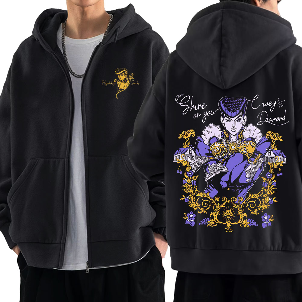 Anime Jojo Bizarre Adventure Z - Women'S Fashion Zip Up Hoodies recensie en prijs