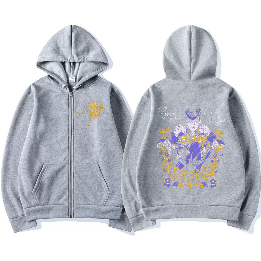 Anime Jojo Bizarre Adventure Z - Women'S Fashion Zip Up Hoodies recensie en prijs