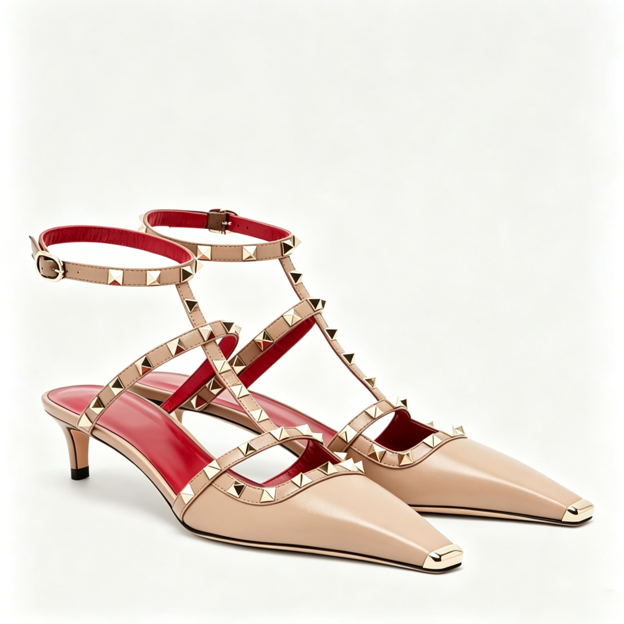 2026 Women's Rivet Low Heel Sq - Women Fashion Trend 2026 recensie en prijs